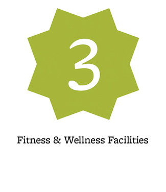 3 fitness & wellness facilities